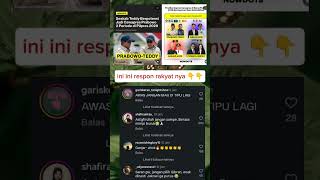 seskab teddy berpotensi jadi cawapres Prabowo pilpres#pemerintah #shortvideo #presiden #prabowo #dpr