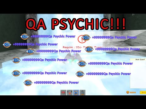 Qa Psychic Roblox Super Power Training Simulator Youtube - roblox who is qa