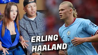 Couple Reacts First Time to Erling Haaland - 10 Times He Shocked The World!