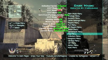 Mw2 modmenu made by XMT_Lockdown & MayhemModing 1.14 JB/Dex