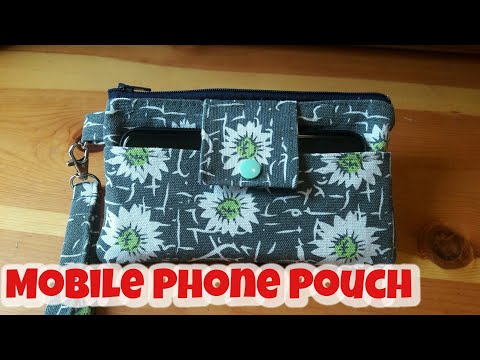 Como Sew Mobile Phone Pouch
