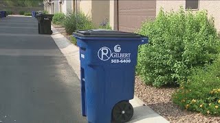 Glass, certain plastics no longer recyclable under Gilbert's new recycling program