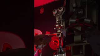 My pasqually cyber mech under maintenance #chuckecheese #animatronics #retro
