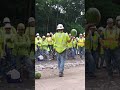 Safety hardhat demonstration