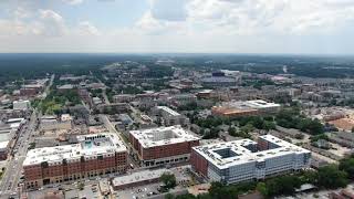 Famous Downtown Auburn Summer Drone Video Wealth