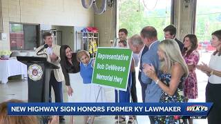 New highway sign honors former Kentucky lawmaker