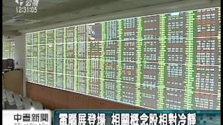 20130604 公視中晝新聞 台股震盪走低 盤中一度失守8200點