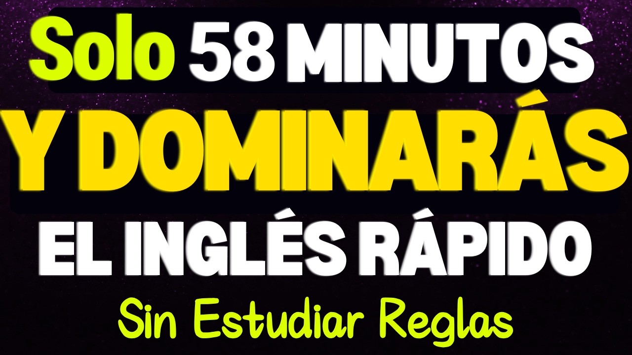 !DOMINA EL INGLÉS EN 7 DÍAS CON ESTE EJERCICIO SENCILLO || Aprender ...
