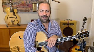 Jazz Guitar Lesson- I-VI-ii-V Turnaround Voicings with Pedal