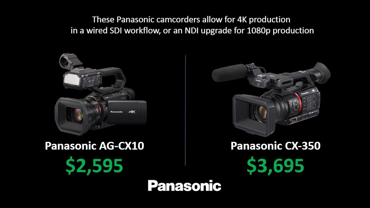 最大87%OFFクーポン 一琉貿易Panasonic AG-CX10 4K 60p Professional Camcorder kids