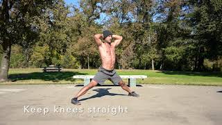 Sumo Good Morning - Super Wide - Height Performance Exercise Demo