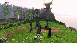 Fable 2. Laughing at funeral.