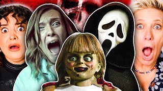 Scariest Movies Of All Time! (Annabelle, Hereditary, Insidious) | React
