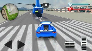 US Police Transform Robot Car Plane Transport (by Crazy Neuron Studio) Android Gameplay [HD] screenshot 4