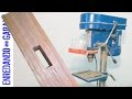 How to cut a mortise with the drill press