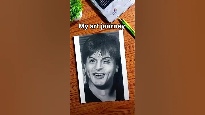 watch till the end 🔥🤯 #srk #ramyavastaviya #art #artshorts #trendingmusic #transition