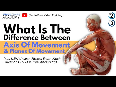 What is the difference between axis of movement and planes of movement?