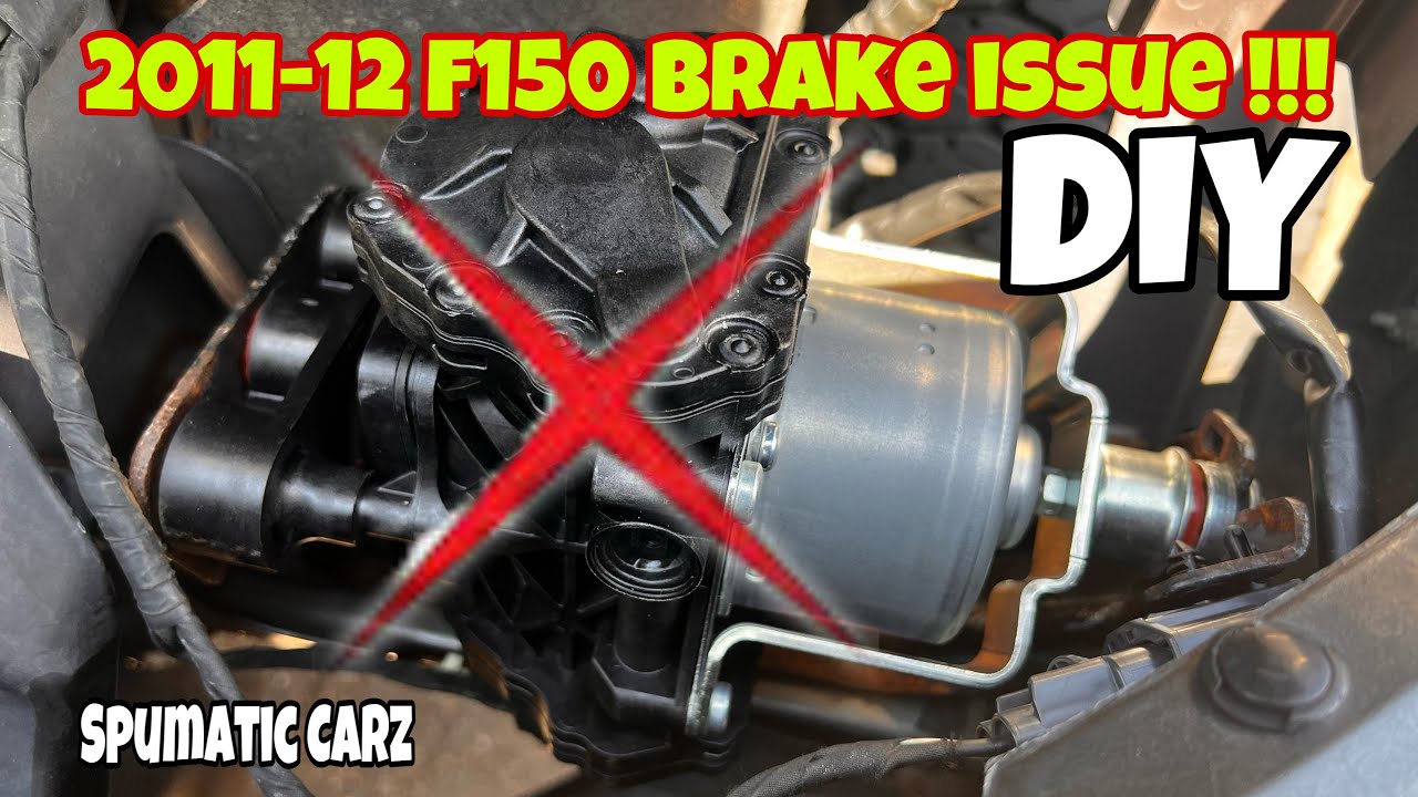 Ford F150 Ecoboost Brake Caliper Seizing? Brake Vacuum Pump Failure