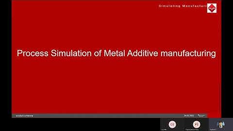 Get familiar with Simufact additive manufacturing process.