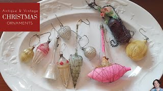 Vintage and Antique Ornaments - Christmas Decorating