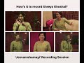 Hows it to record shreya ghoshal jeevamshamayi studio recording session kailas menon