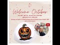 Welcome October – Join Marvin Knabe in creating this pumpkin on Hahnemühle Round Watercolour Paper