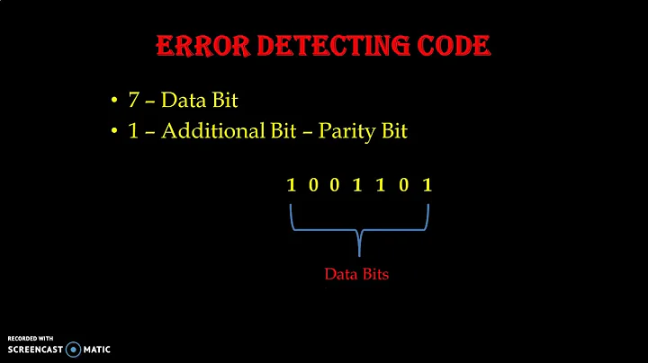 Master Error Detection Codes in Digital Electronics