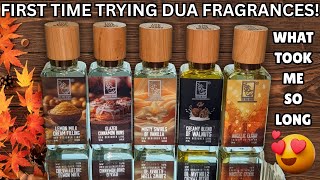 (Review) First Time Trying DUA FRAGRANCES! ▌Reviewing 5 Edible Smelling Gourmands!  #duafragrances