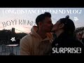 I travelled over *200 miles* to surprise my boyfriend ✨ long distance relationship! Weekend vlog!