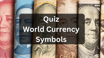 World Currency Quiz | Guess the Currency by the Symbol | Fun Quiz