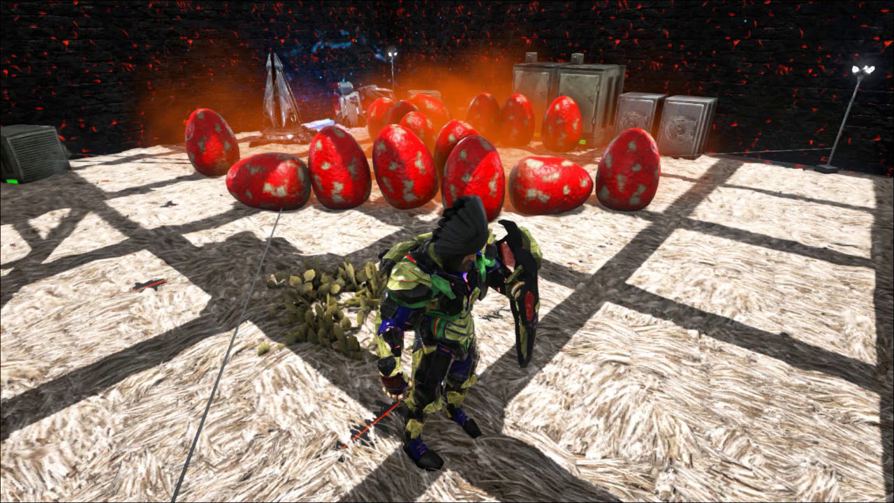 ARK: SURVIVAL EVOLVED - Feeling The Rex Eggs Slightly Moved Behind