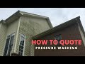 How To Bid Pressure Washing Jobs for Residential