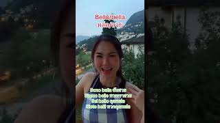 Vlog#เรียนอิตาเลียนออนไลน์#italiano #thailandese #bello/a หล่อ สวย