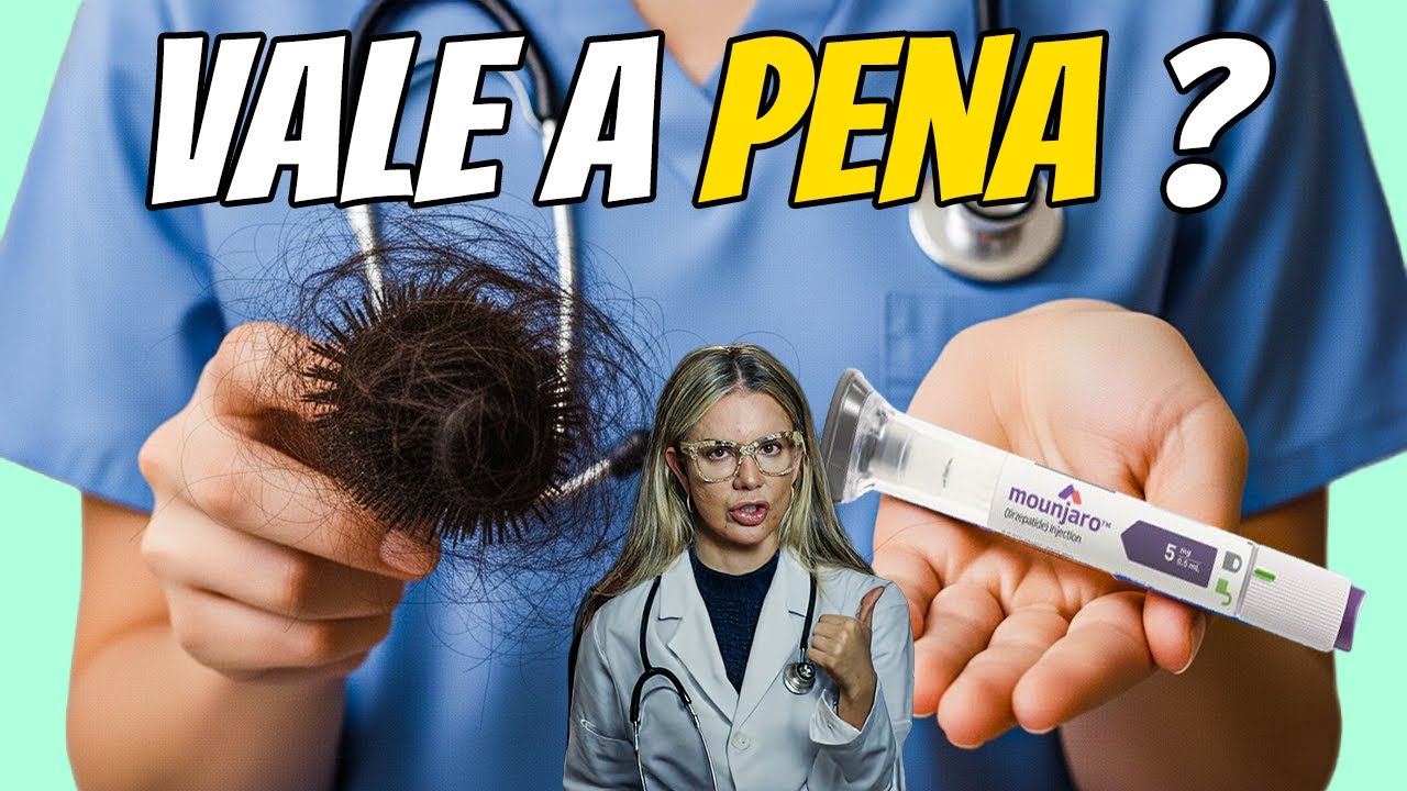 QUEDA DE CABELO com Mounjaro? Como parar AGORA antes que piore! - YouTube