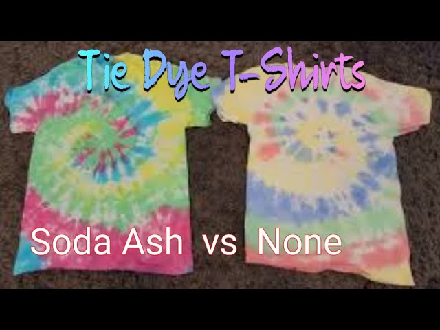 Making Tie Dye T-Shirts using Soda Ash! 