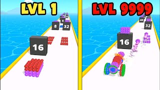 Magnet Balls Run Game | Magnet Balls Run Gameplay | Magnet Balls Run (LVL1 vs LVL9999) || B8 Gamer screenshot 2