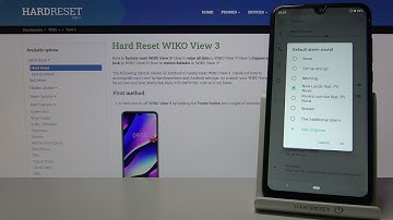 Wiko View 3 Alarm Tones Presentation