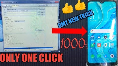 OPPO A1K PIN,PATTERN, PASSWORD,WITH FRP UNLOCK,JUST ONE CLICK.UMT .(cph1923)