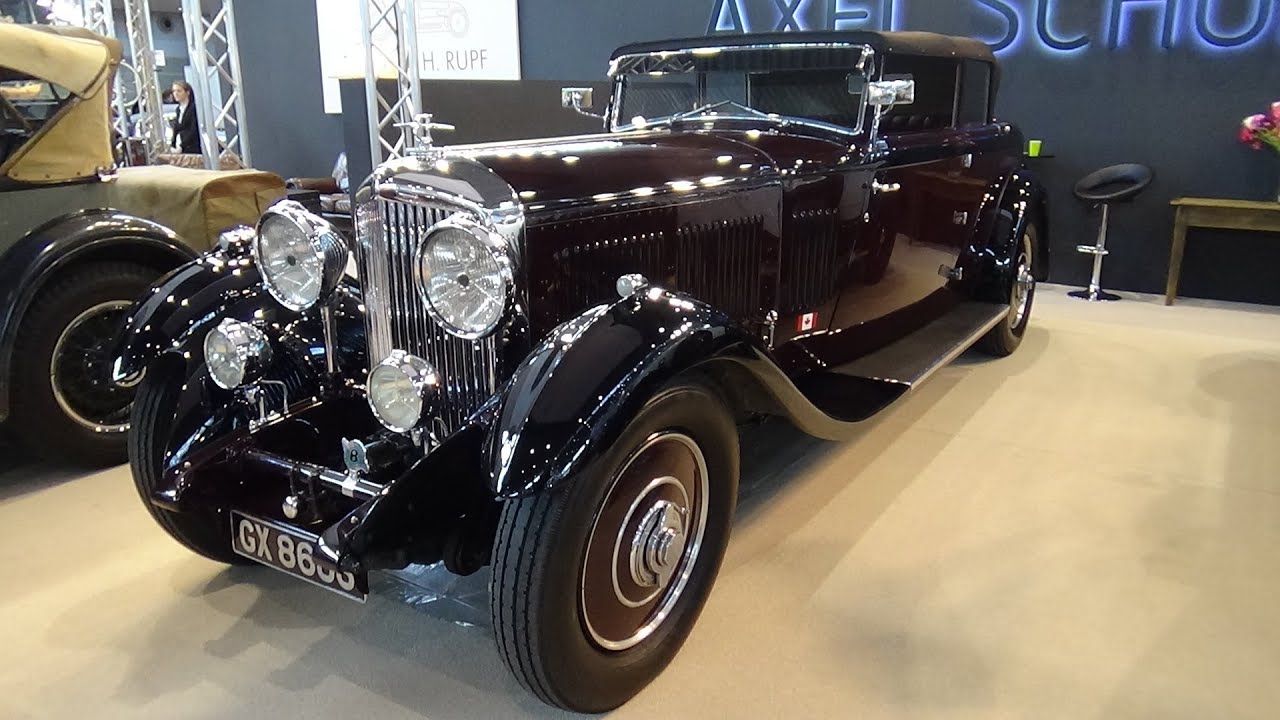 1932 Bentley 8l Tourer Exterior And Interior Retro Classics Stuttgart 17 Youtube