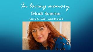 Celebrity Memorial Service - Gladi Boecker Net Worth