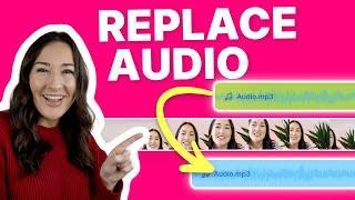 how to replace audio in video 🎙️ ➡️ 📹