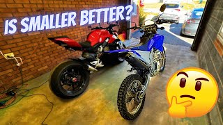 Are Small Bikes Better than Liter Bikes?