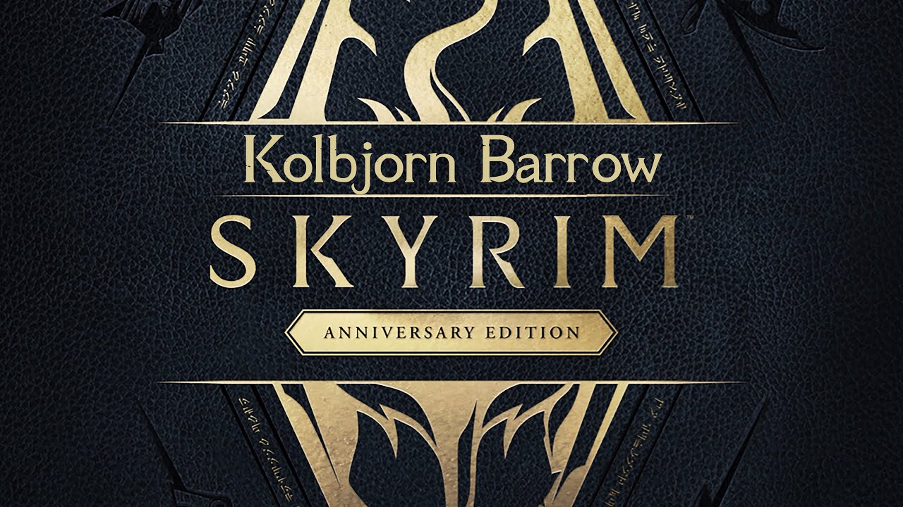 Kolbjorn Barrow Walkthrough Full Set Ahzidal's Armor YouTube