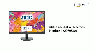 AOC 19.5 LED Widescreen Monitor | e2070Swn