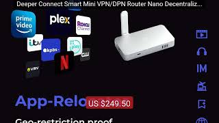 Deeper Connect Smart Mini VPN/DPN Router Nano Decentralized... — Top Pick 2026 | Unbeatable Price!