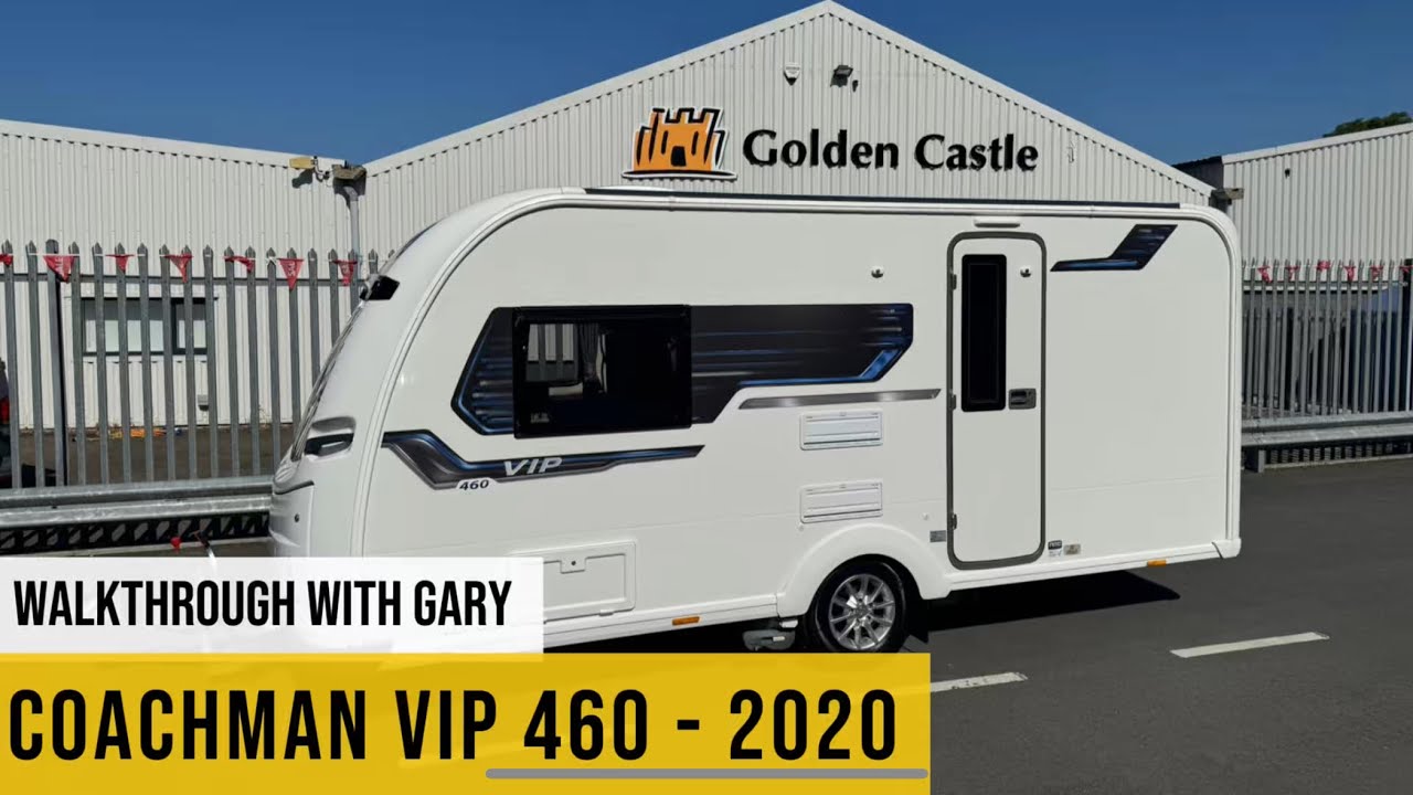 🚐 Used 2020 Coachman VIP 460 – 2 Berth Caravan Walkaround with PowerTouch Evolution MotorMover