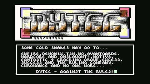 Dynamic Technology (Dytec) Intro 32 ! Commodore 64 (C64)