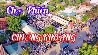 CHỢ PHIÊN CHIỀNG KHOANG GIÁP TẾT ĐÔNG VUI ĐÓN TẾT 2022