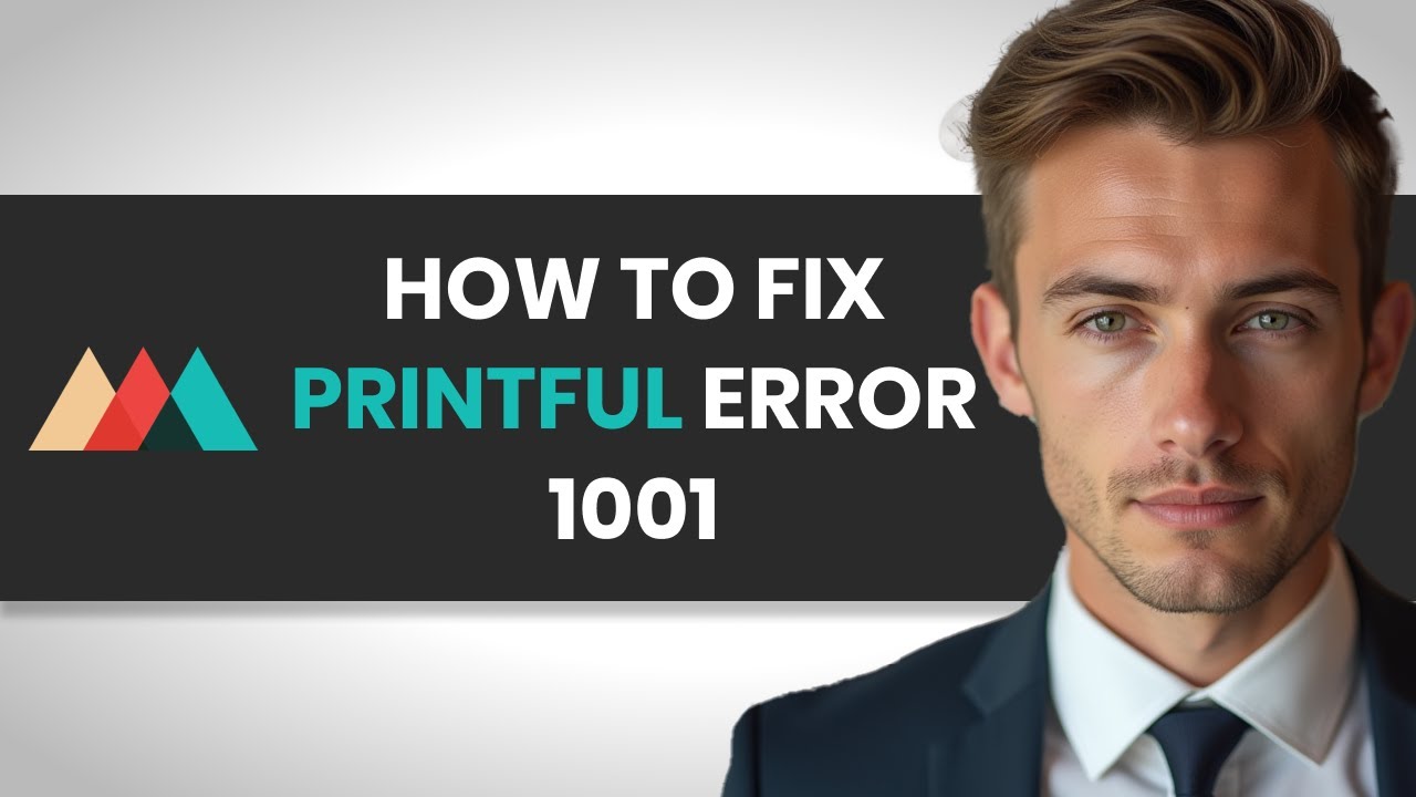 HOW TO FIX printful error code 1001 (FULL GUIDE) - YouTube
