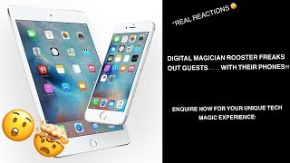 Digital Magician Rooster Freaks Out Party Guests